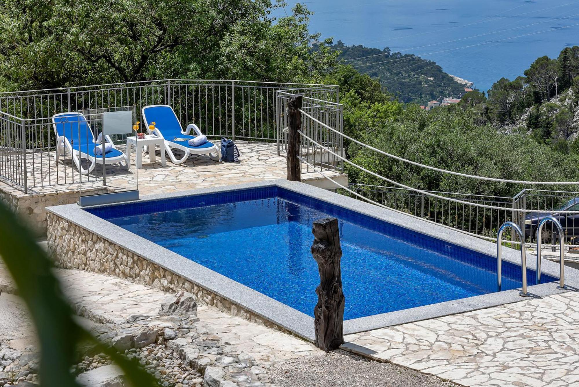 Stonehouse Residence In Makarska With Heated Pool Exterior foto